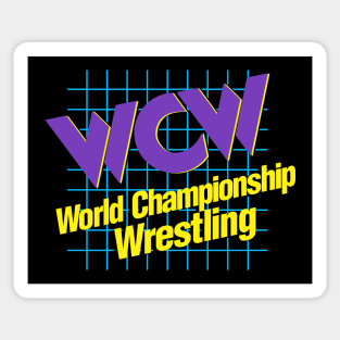 WCW World Championship Wrestling Sticker